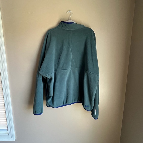 Nike Blue Zip Up Fleece - Picture 6 of 7